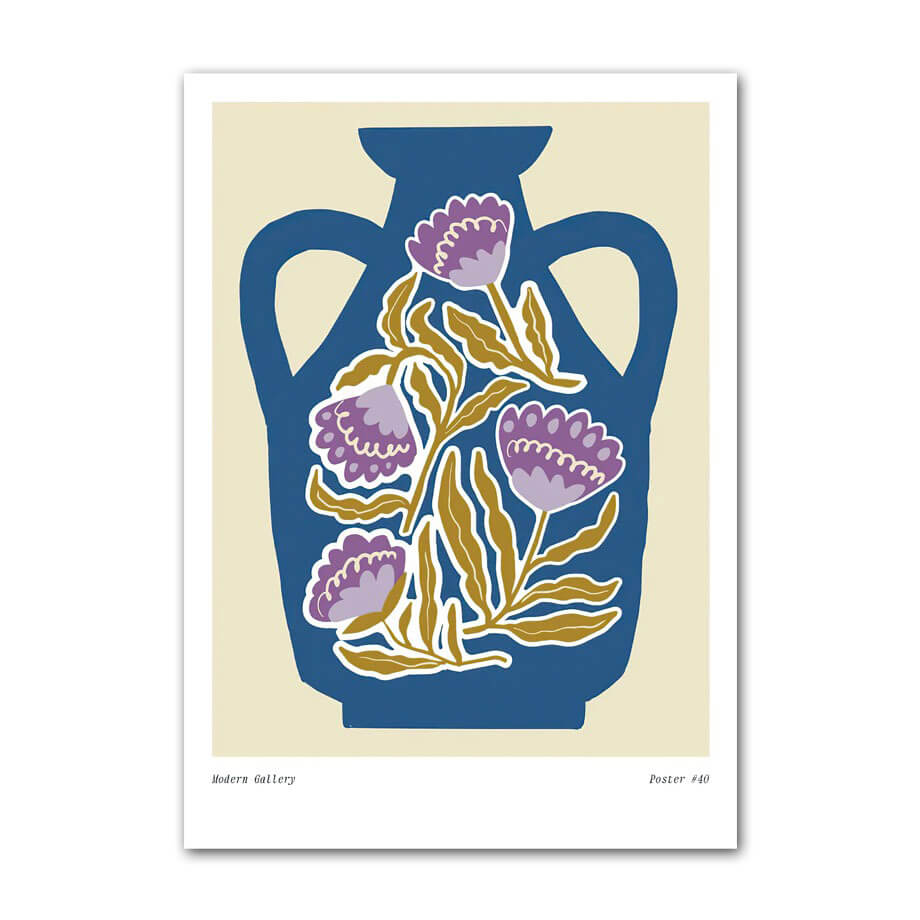 Southern France Collages Canvas Posters