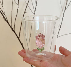 The Rosebud Glass Cup