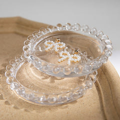 Coquette Aesthetic Glass Jewelry Tray