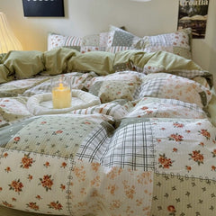 Vintage Patches Cottagecore Bedding Set
