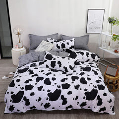 Cow Print Bedding Set