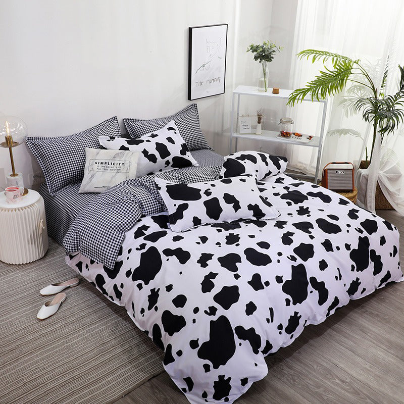 Cow Print Bedding Set