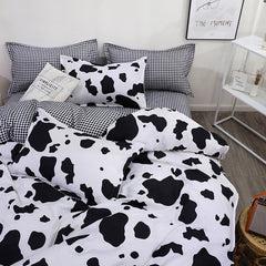 Cow Print Bedding Set