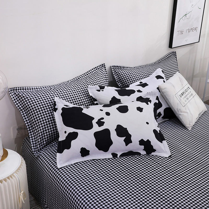 Cow Print Bedding Set