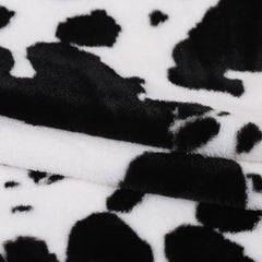 Cow Spots Fluffy Blanket