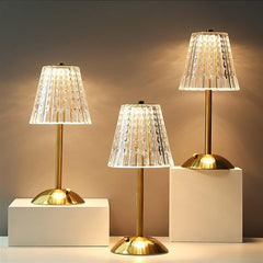 Crystal Shade LED Table Lamp