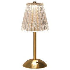 Crystal Shade LED Table Lamp