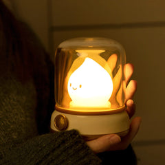 Cute Flame LED Night Light