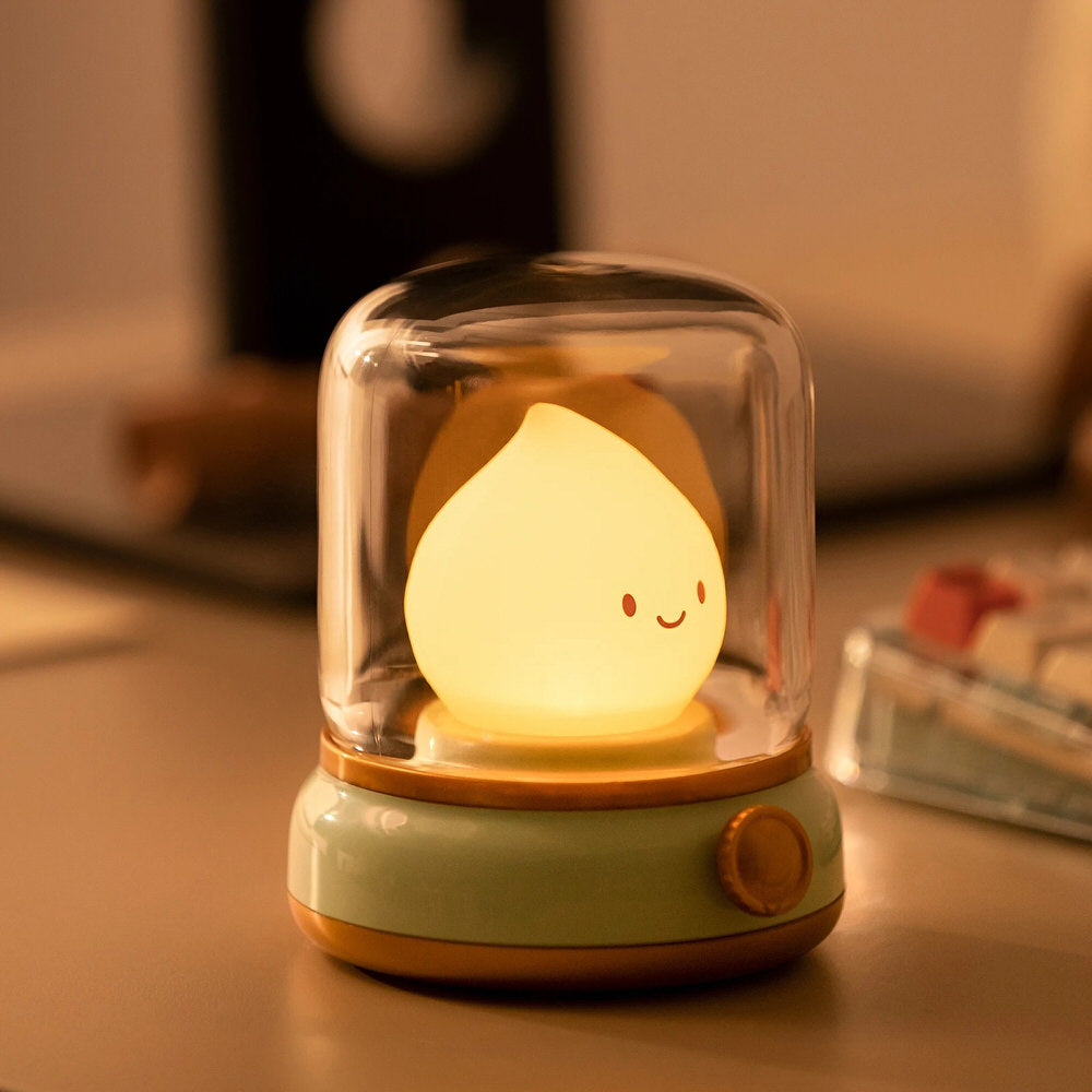 Cute Flame LED Night Light