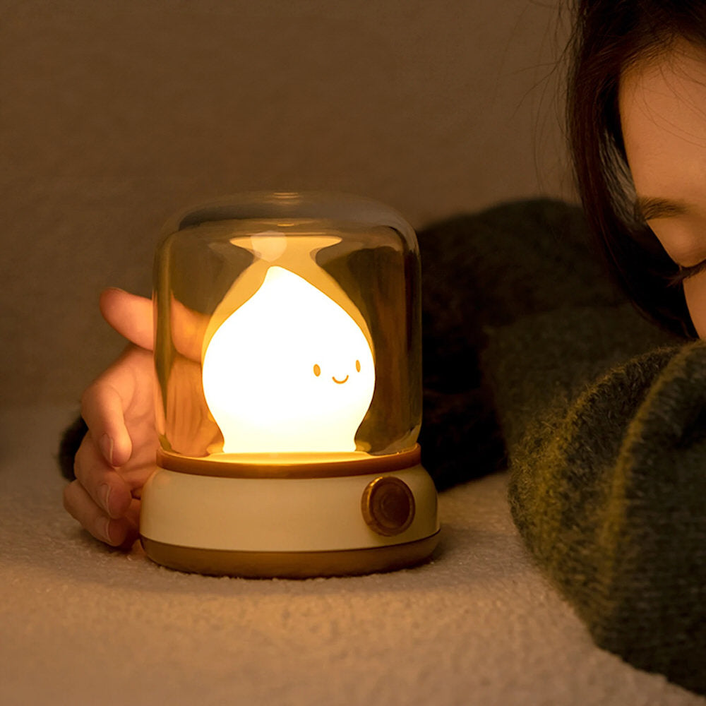 Cute Flame LED Night Light