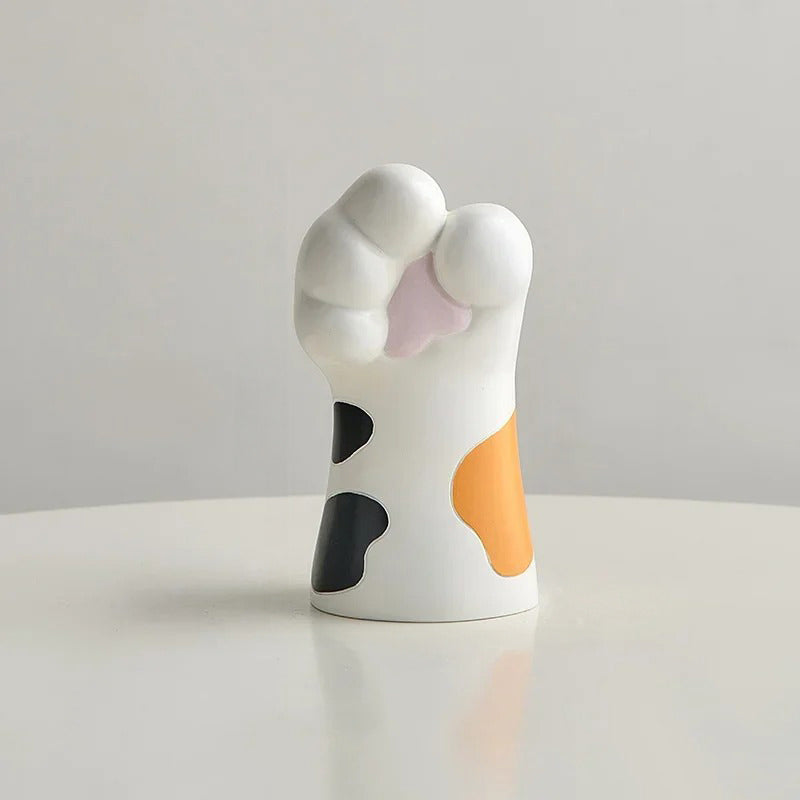 Cute Cat Paw Desktop Vase