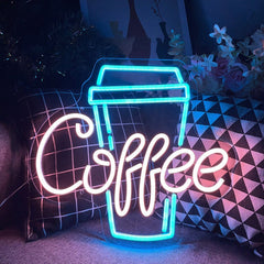 Coffee Shop Neon Sign