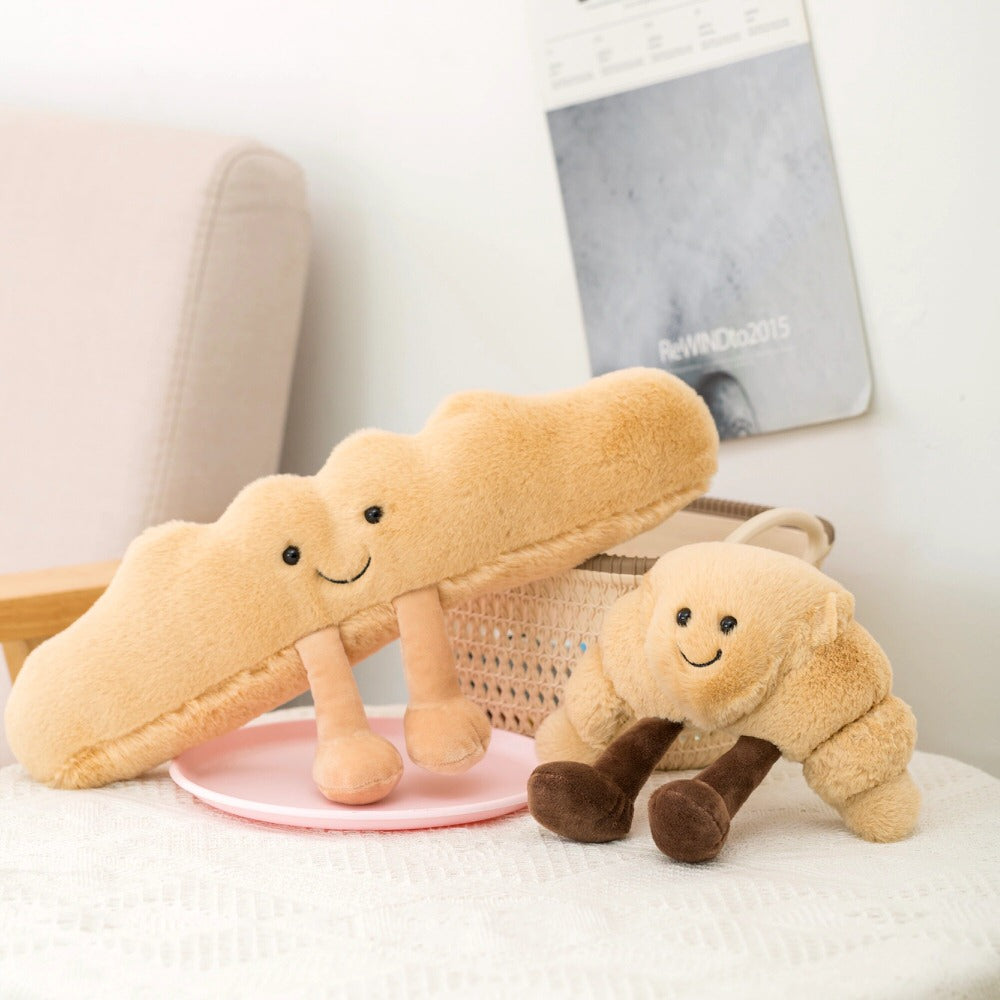 Croissant Plush Toy