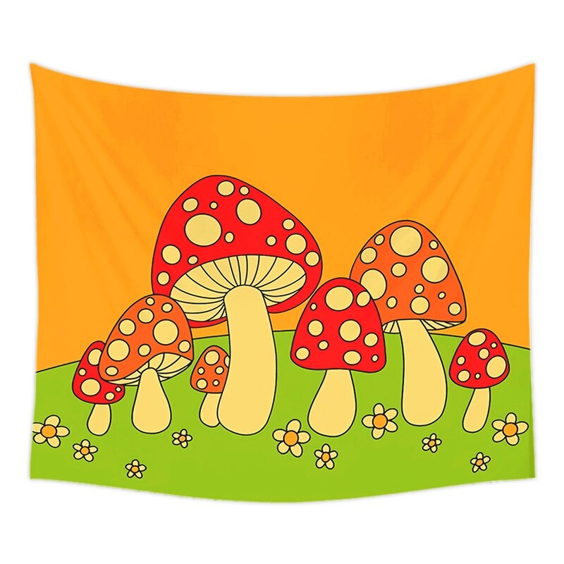 Cute Fly Agarics Tapestry