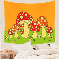 Cute Fly Agarics Tapestry