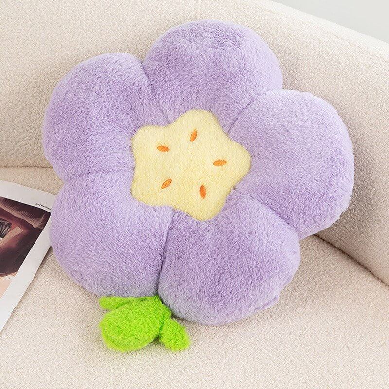 Cute Flower Throw Pillow