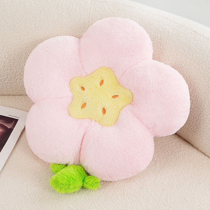 Cute Flower Throw Pillow