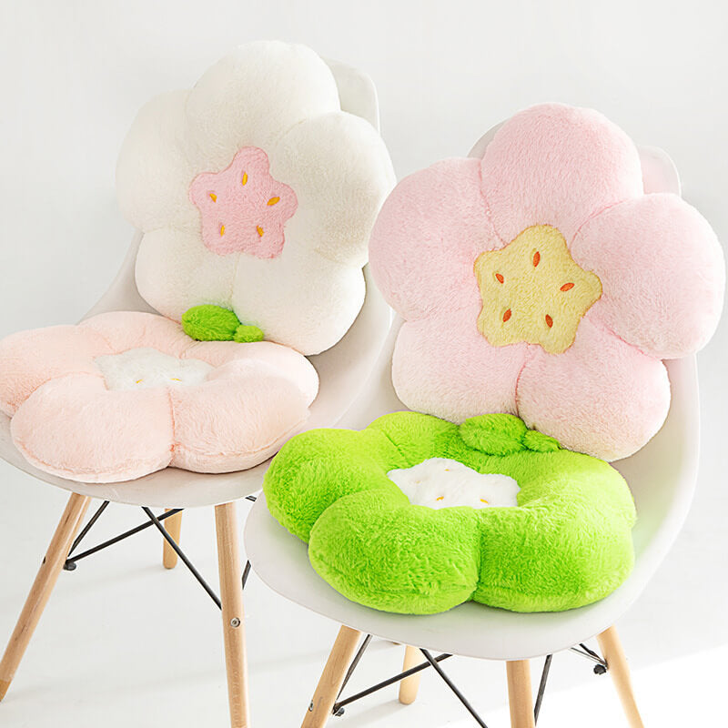 Cute Flower Throw Pillow