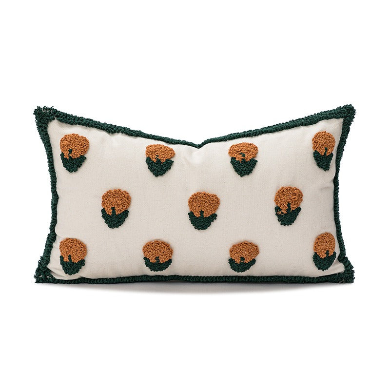 Cute Tulip Tufted Cushion Cover