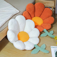 Daisy Flower Plush Seat Cushion