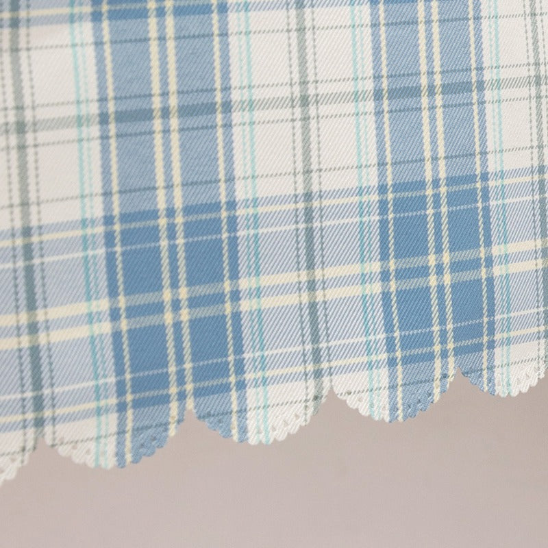 Pastel Plaid Tablecloth