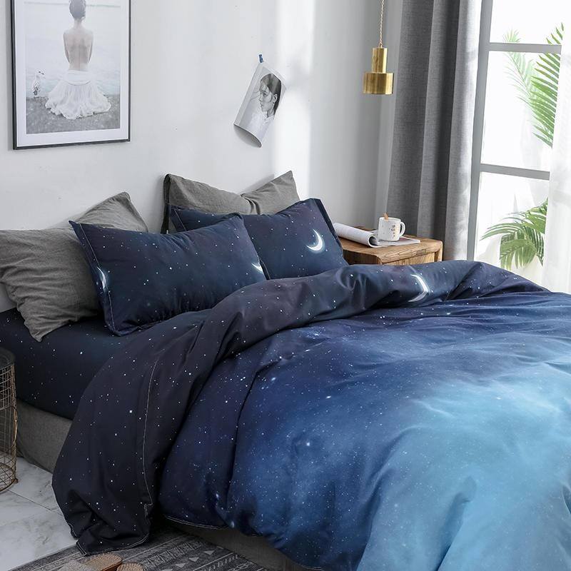 Starry Night Sky Bedding Set