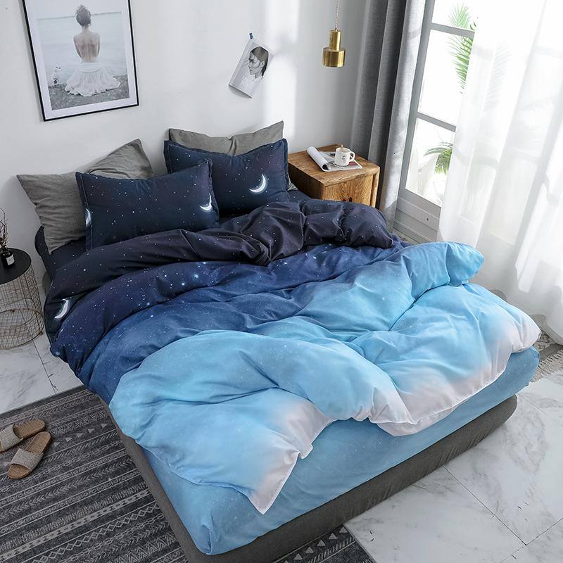 Starry Night Sky Bedding Set