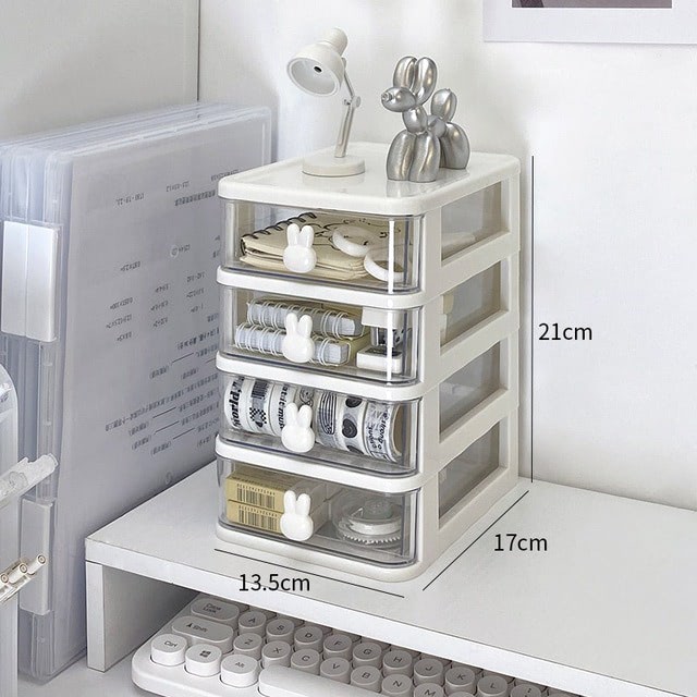 Kawaii Mini Desk Drawer Organizer