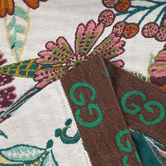 Luxuriant Flower Cotton Reversible Soft Quilt