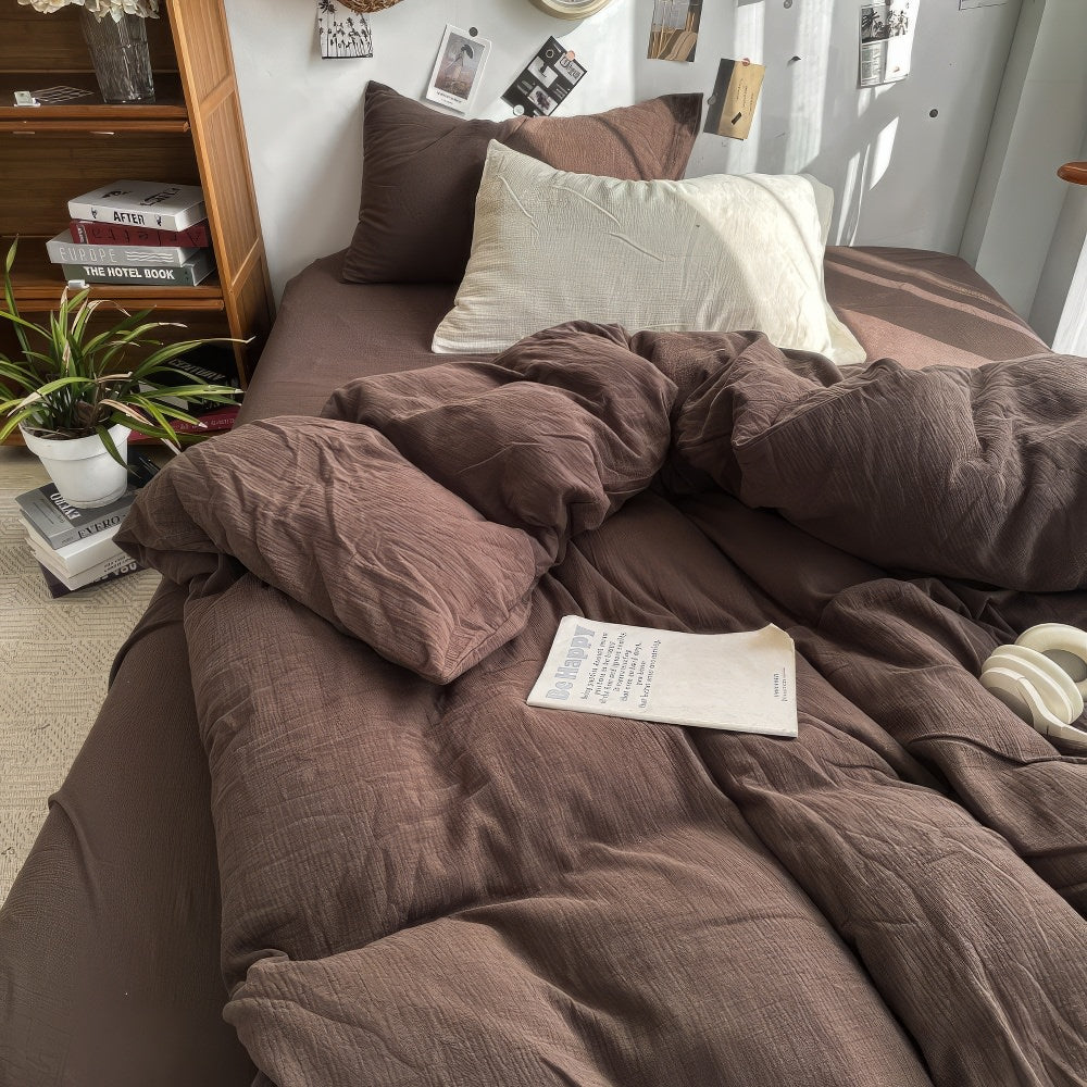 Earthy Tones Aesthetic Bedding Set