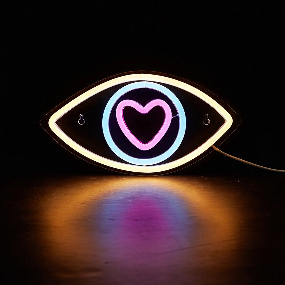 Eye in Love LED Neon Sign