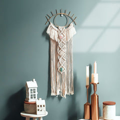 The Eye Macrame Wall Hanging