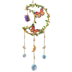 Fairy Butterfly Moon Suncatcher