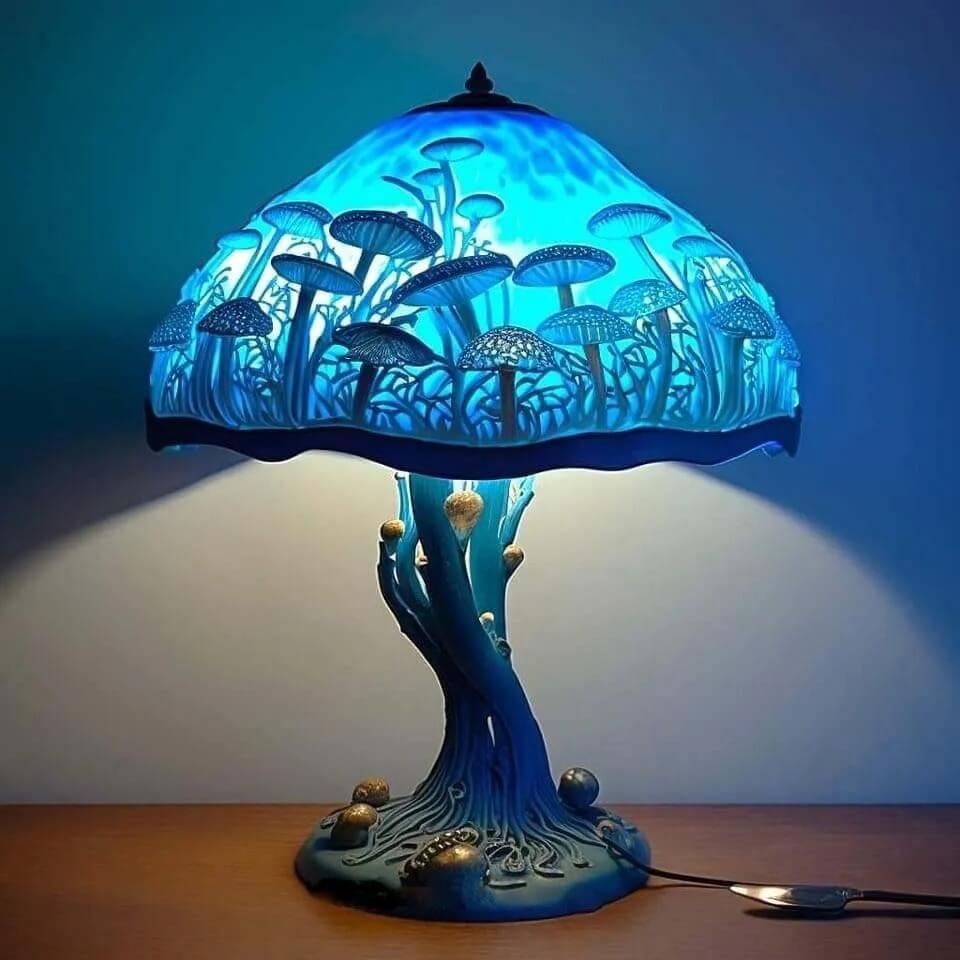 Fairy Forest Mushroom Night Light Table Lamp