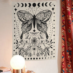 Moon Butterfly Tapestry