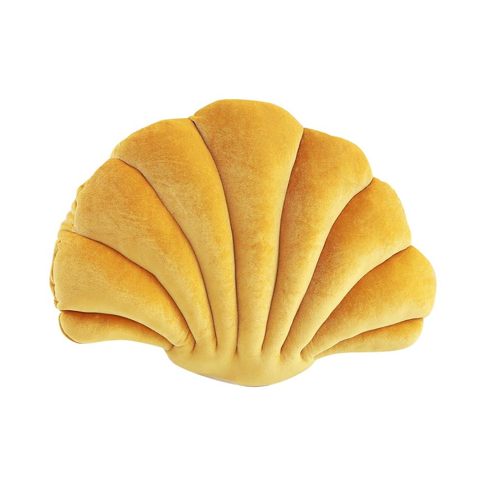 Sea Shell Velvet Throw Pillow