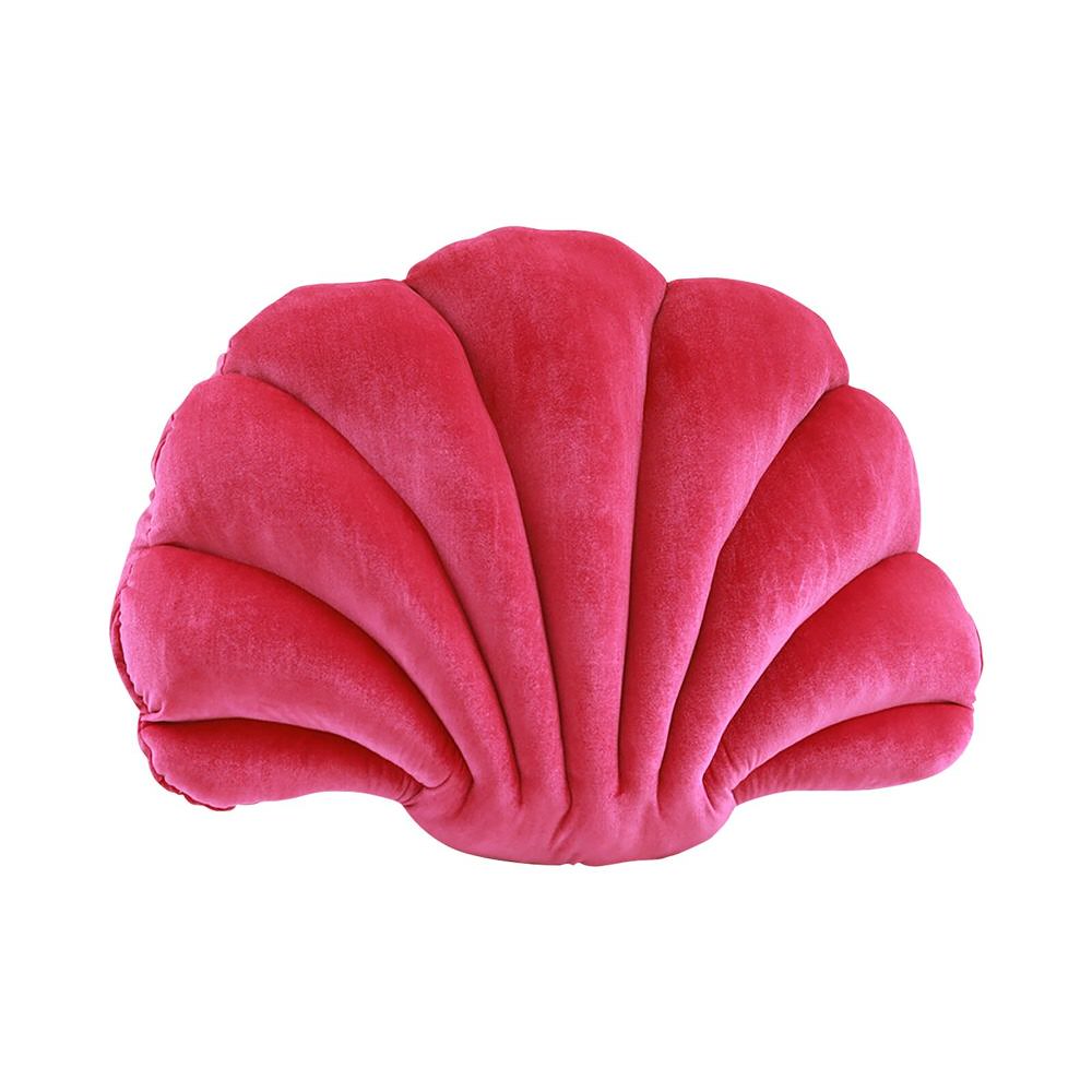 Sea Shell Velvet Throw Pillow