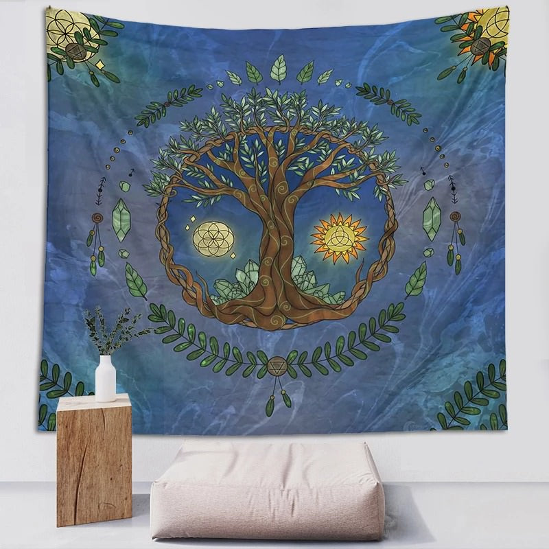 Fairycore Tree of Life Tapestry