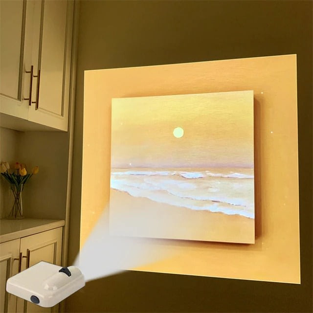 Fake Window Mini Projector