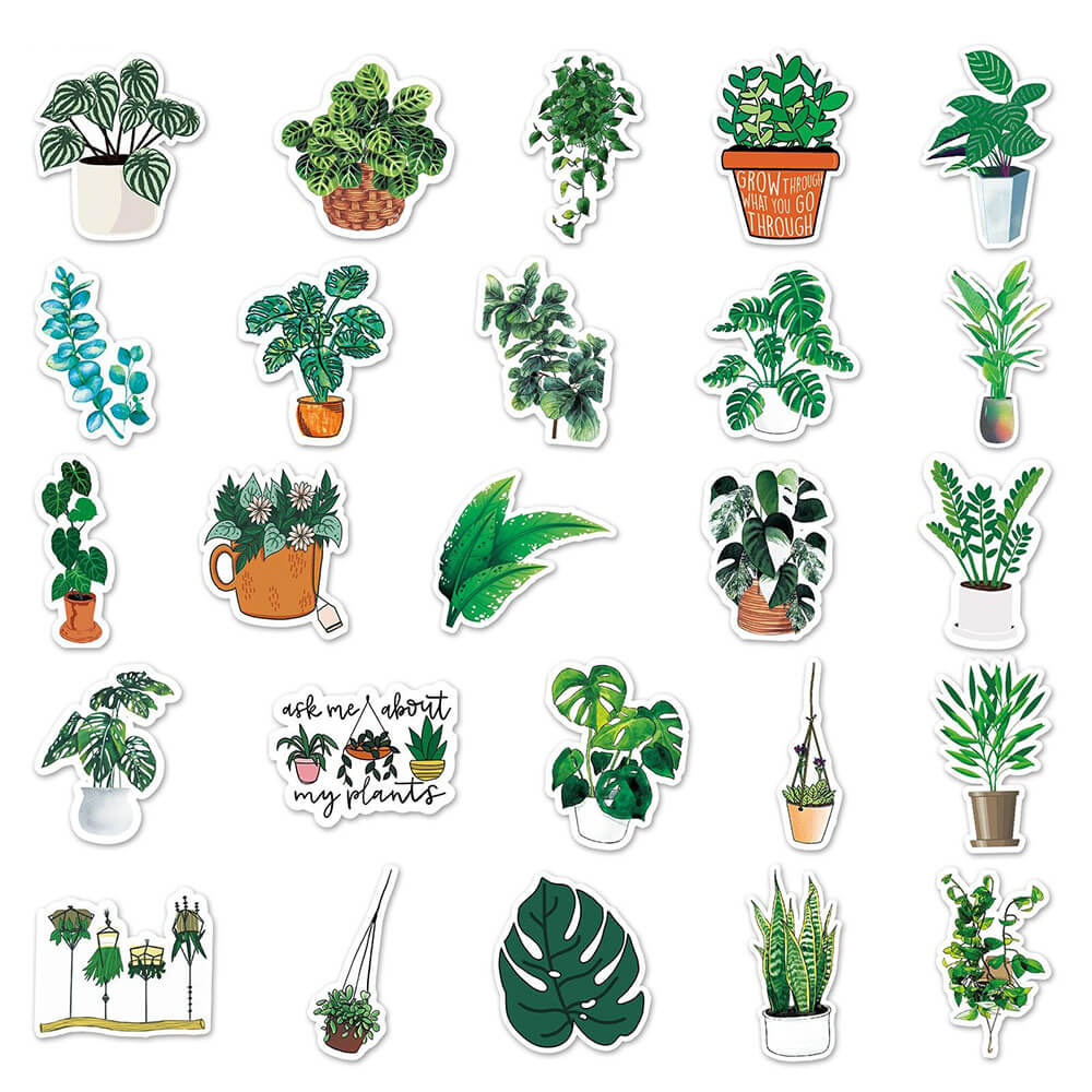 Fresh Greenery Sticker Pack