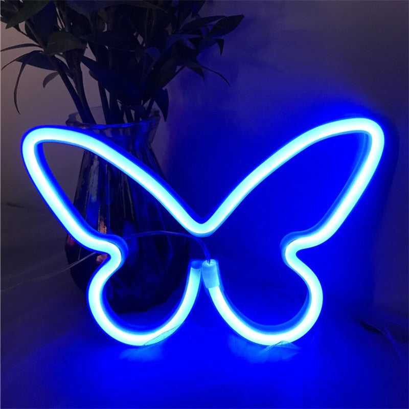 Butterfly Wall Neon Sign