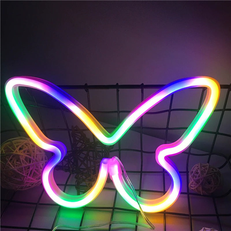 Butterfly Wall Neon Sign