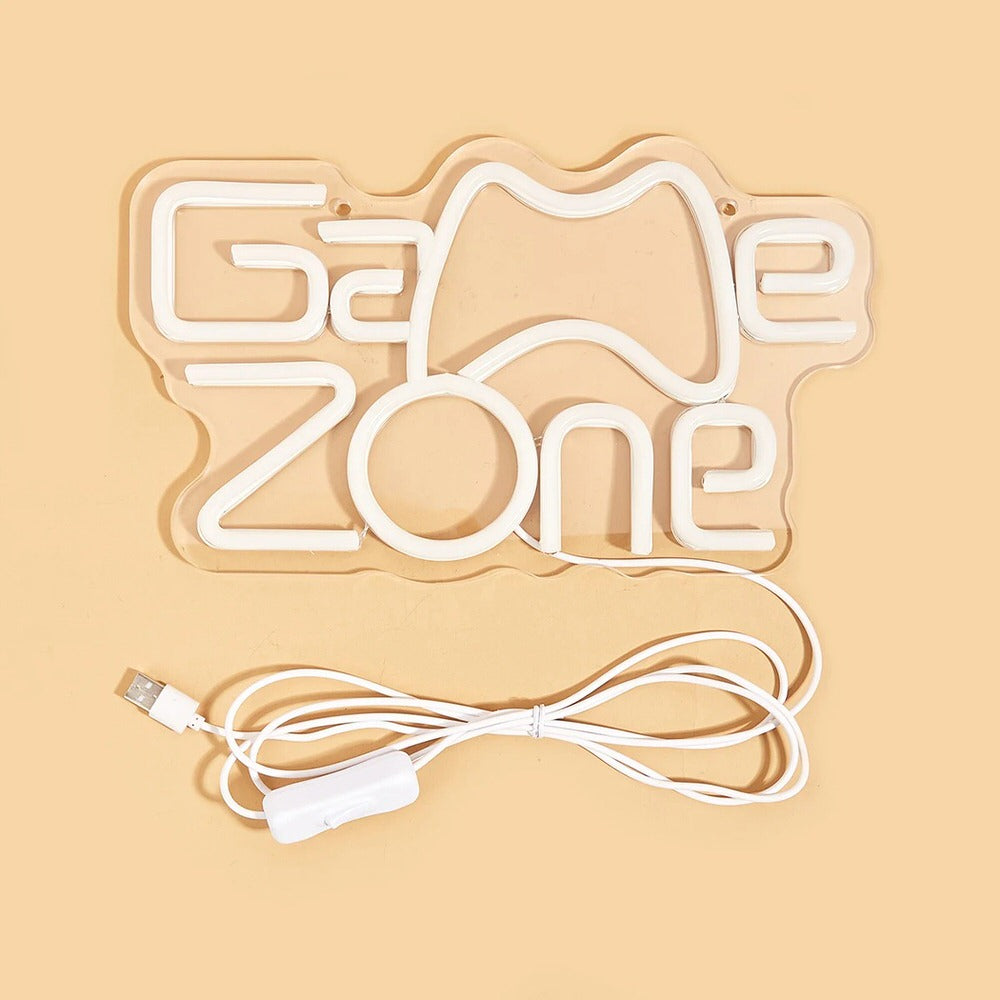 Game Zone Wall LED Neon Sign