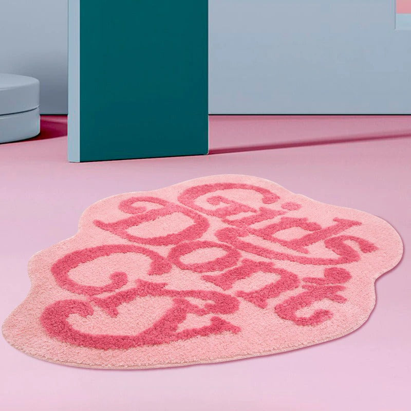 Girls Don't Cry Accent Rug