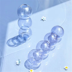 Vase à bulles en verre