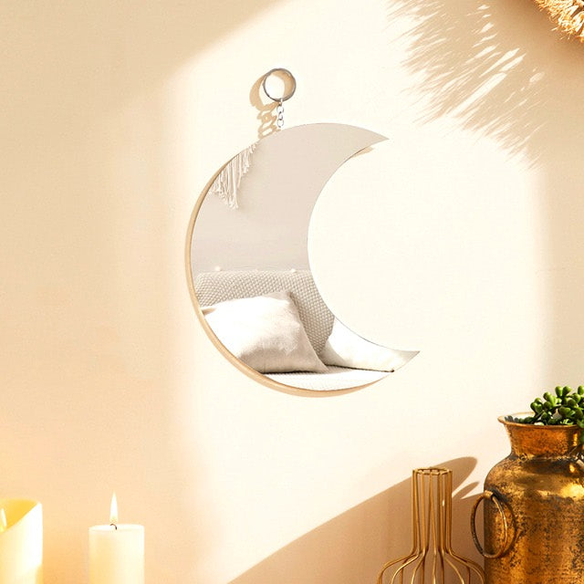 Mirror Moon Wall Decor