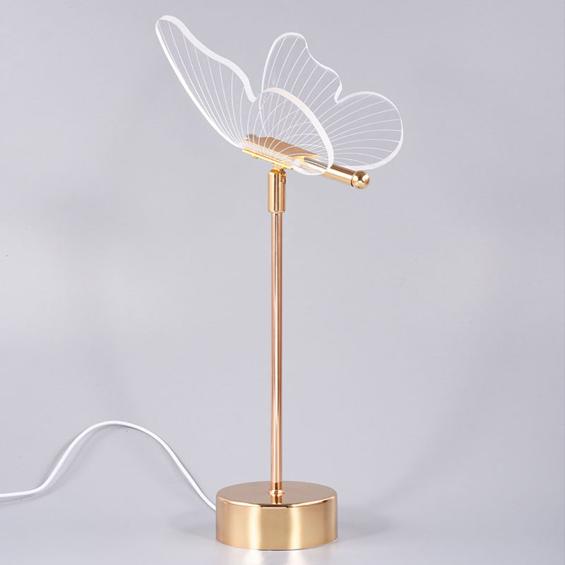 Golden Butterfly Table Lamp