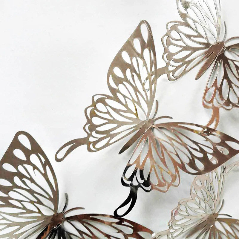 Golden Butterfly Wall Stickers