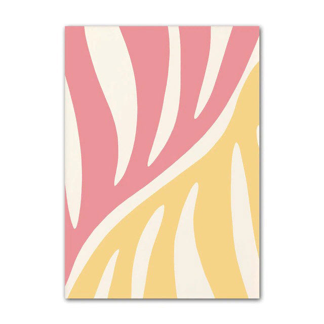 Yellow Pastel Flower Canvas Posters