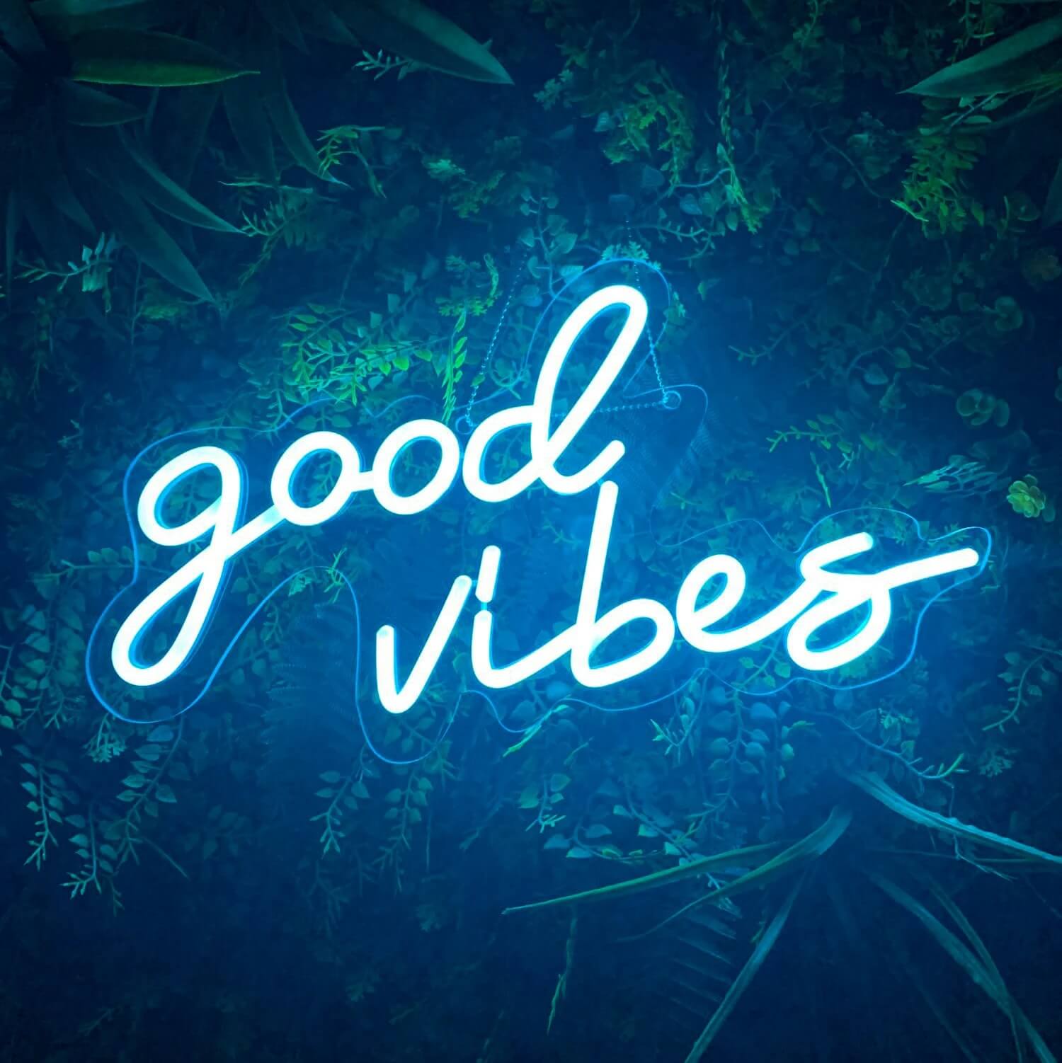 Good Vibes Wall Neon Sign